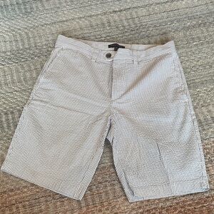 Banana Republic Men's Striped Flat Front Shorts